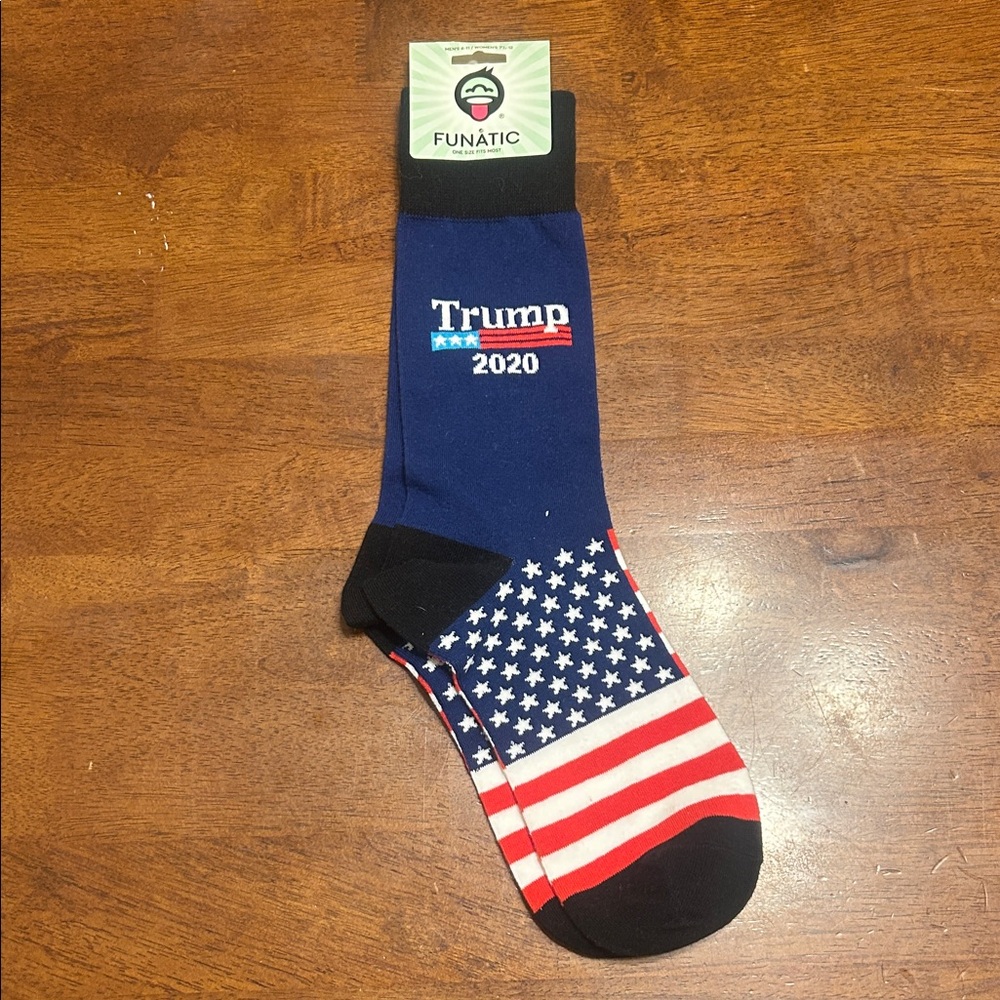 Patriotic Blue and Black Men's Socks
